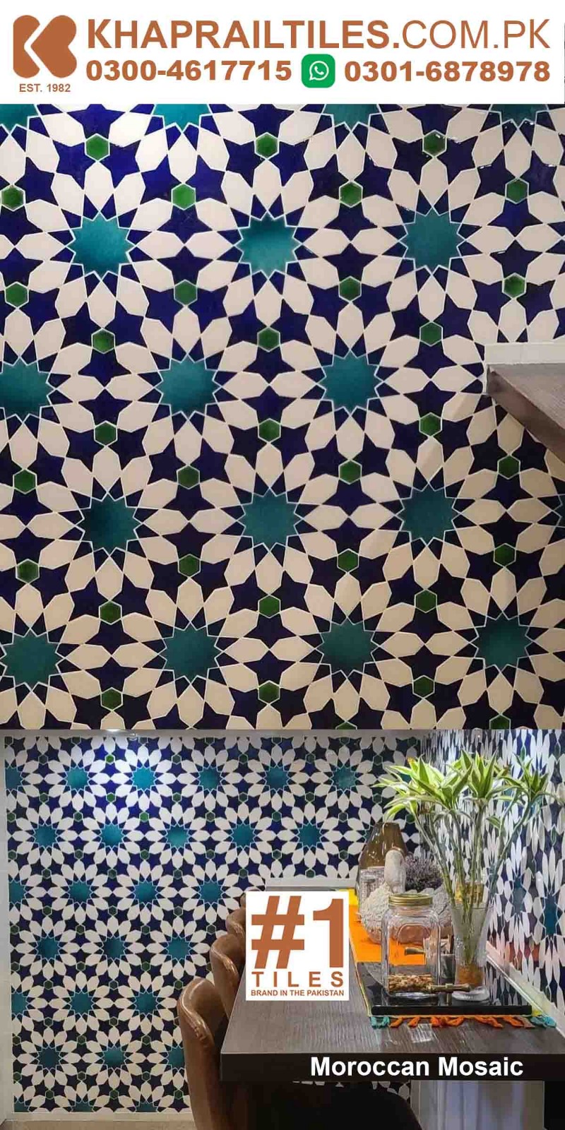 44 Khaprail home decoration moroccan mosaic tiles for interior design