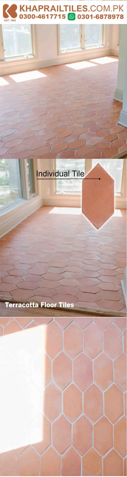 51 Khaprail Natural Terracotta Floor Tiles For Living Room