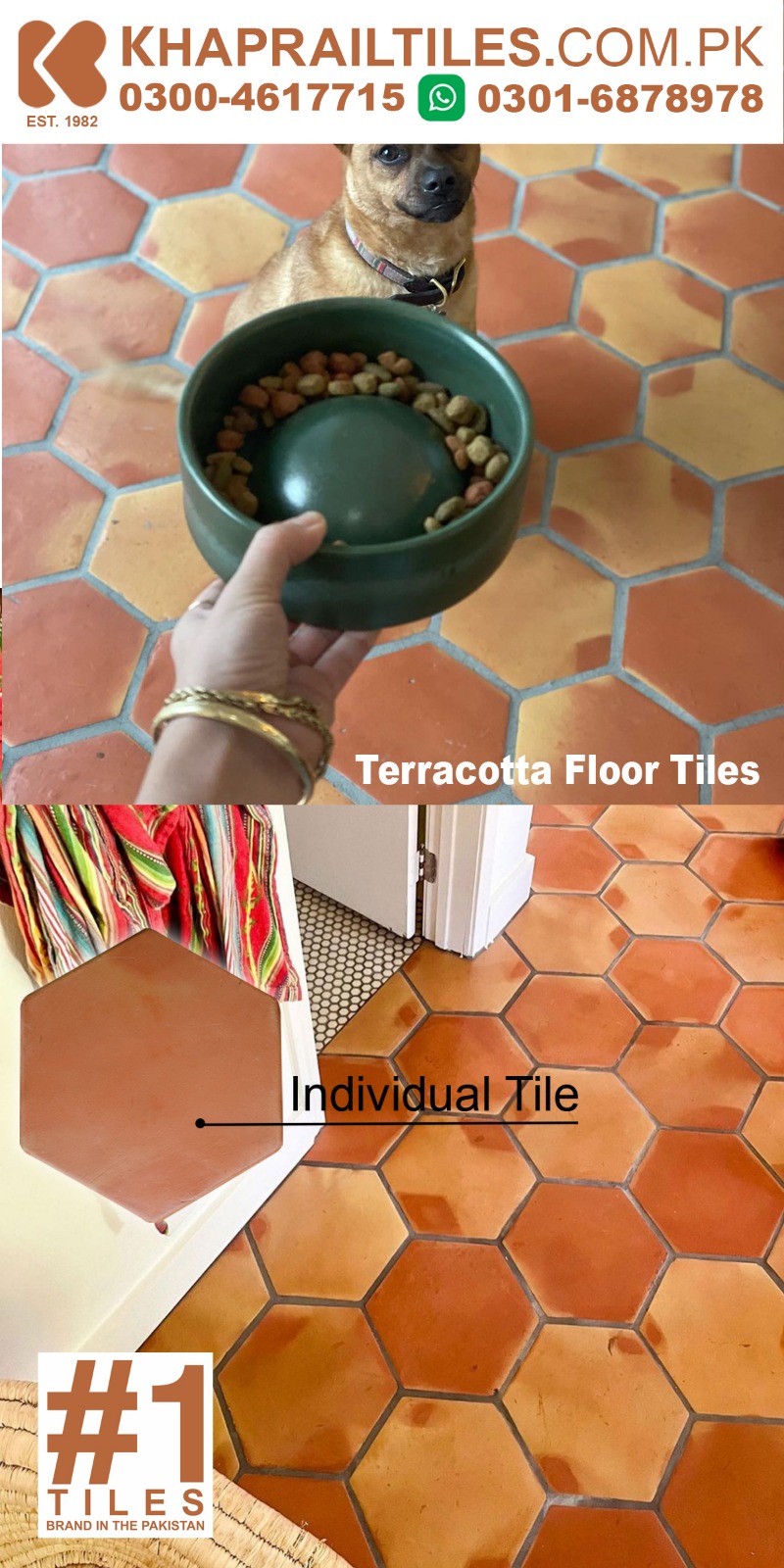 53 Khaprail Naturl Clay Bricks Terracotta Flooring Tiles Design Price in Lahore