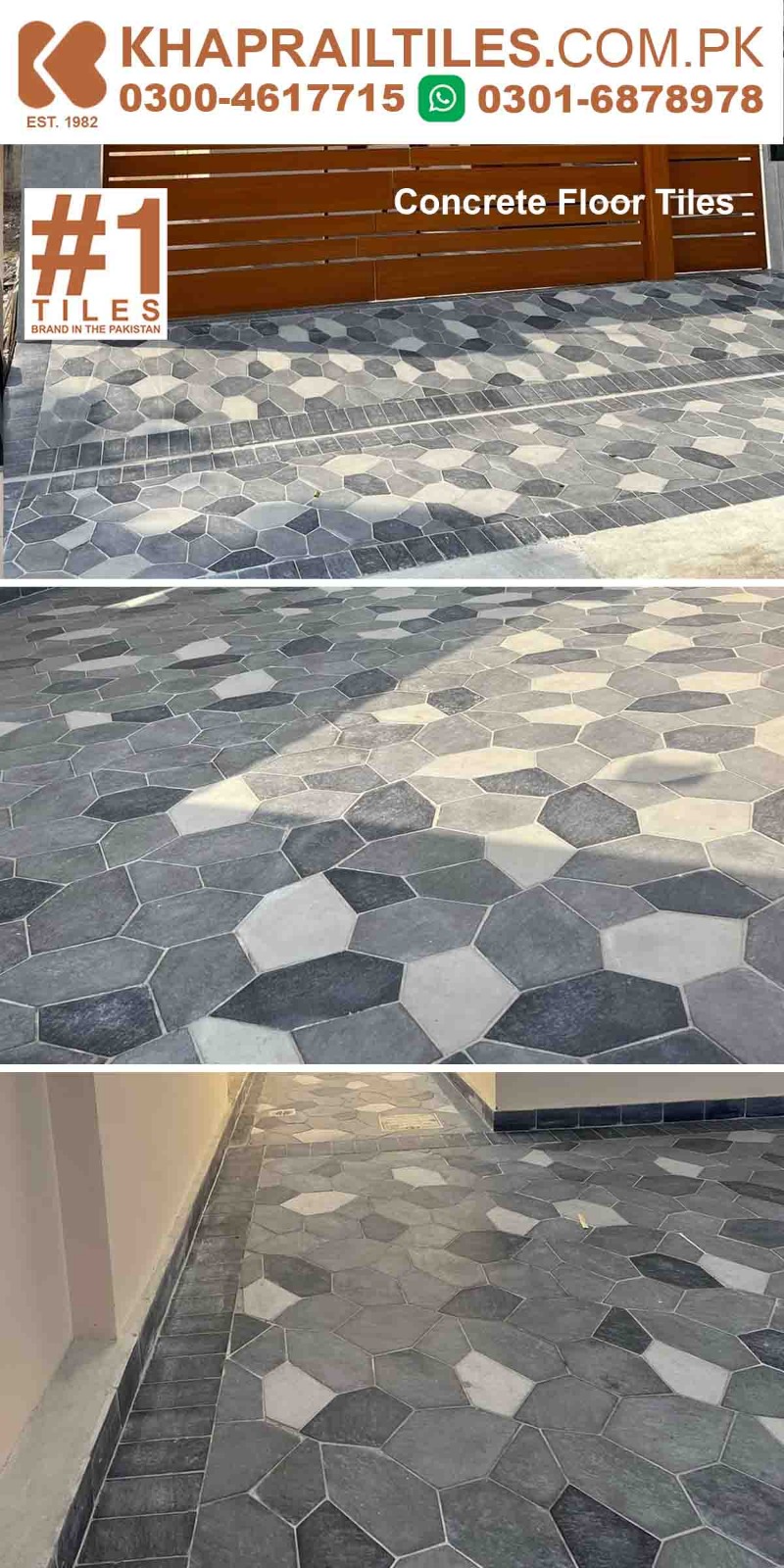 88 Khaprail Outdoor Tuff Floor Tiles Design Price in Lahore Pakistan