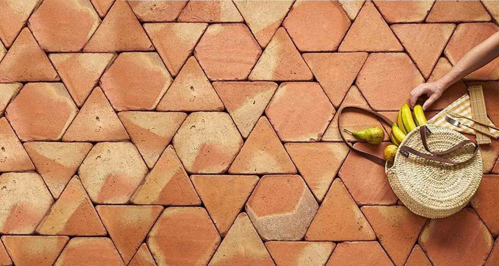 Natural Terracotta Wall and Floor Hexagon Tiles Design Price in Sailkot