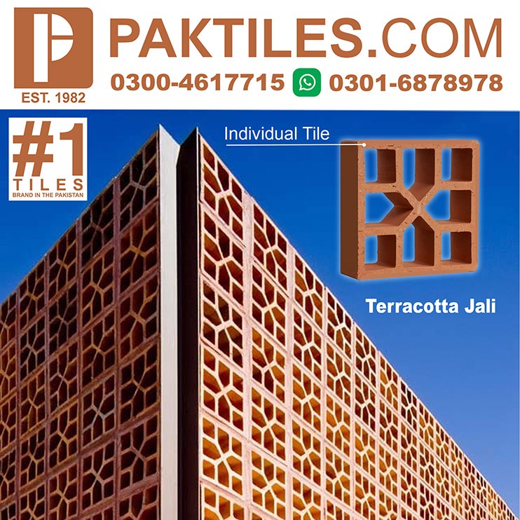 5 Terracotta tiles Jali Tiles